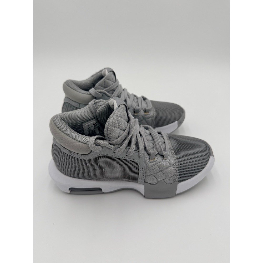 Nike LeBron Witness VIII TB Wolf Grey White FB9944-001 Mens 4 Womens 5.5 - Picture 2 of 5